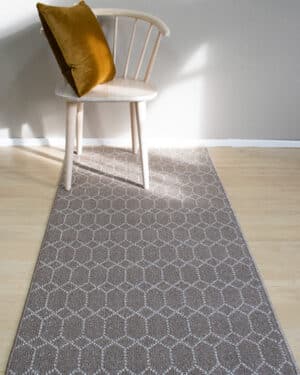 Belmont vaaleanruskea käytävämatto leveys 100cm (mokka)