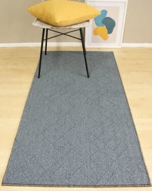 Kaarna sininen käytävämatto leveys 80cm