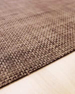 Tatami tumman ruskea muovimatto leveys 200cm