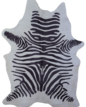 Lehmäntalja Zebra Valkoinen 01