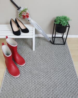 Hitti SG hopea käytävämatto leveys 80cm