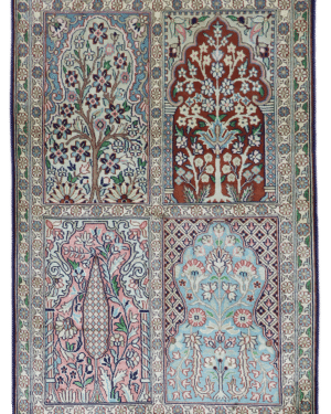 Kashmir silk 61x95cm