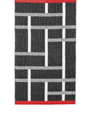 Horredsmattan Black & White Ask muovimatto