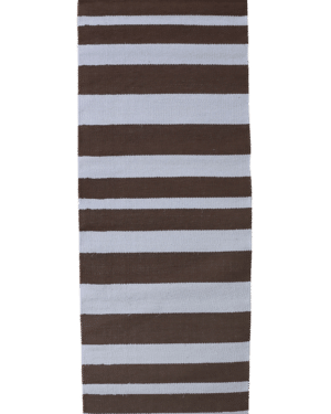 Hilla ruskea-beige puuvillamatto 75x200cm