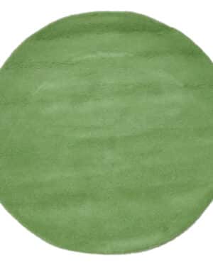Plain käsintuftattu pistachio pyöreä