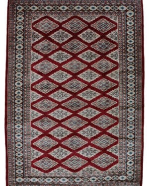 Pakistan Sarouk Red 188x123cm