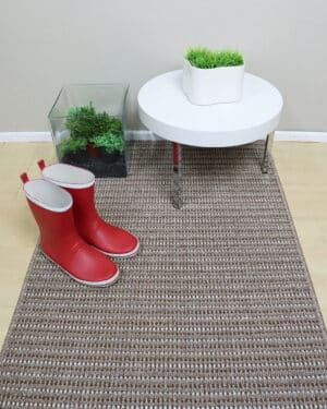 Petra mocha-brown leveys 100cm