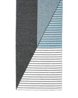 Horredsmattan Stripe (sininen) muovimatto