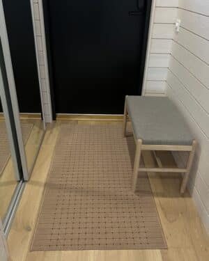 Stanford beige käytävämatto leveys 100cm